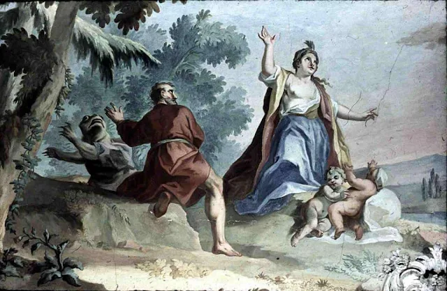 Die lykischen Bauern oder Latona und die Frösche – Metamorphosen Die lykischen Bauern oder Latona und die Frösche – Metamorphosen