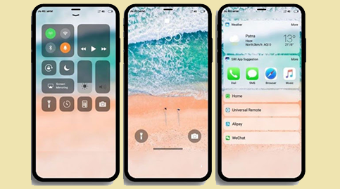 Tema iOS 12  MIUI 11 Tembus Semua Aplikasi
