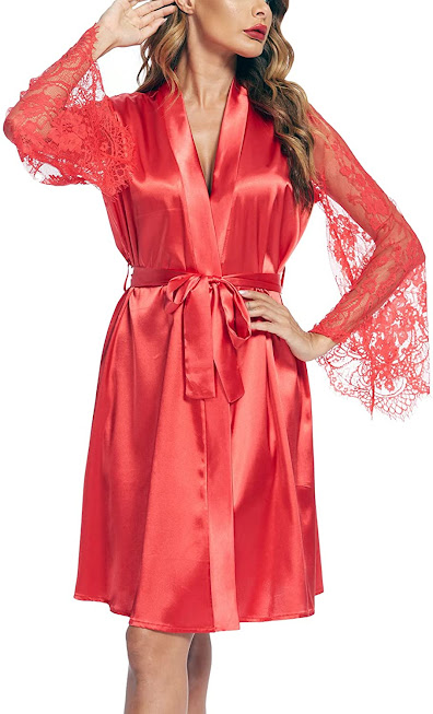 Best Red Satin Robes For Women