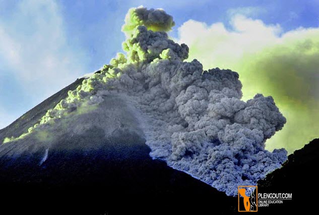 Dampak positif letusan gunung berapi