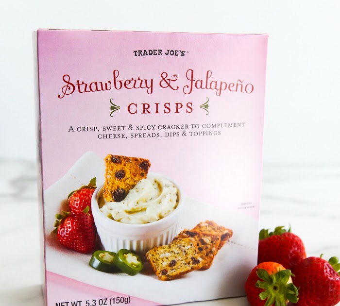 Trader Joe's Strawberry and Jalapeño Crisps Review Sweet on Trader Joe's