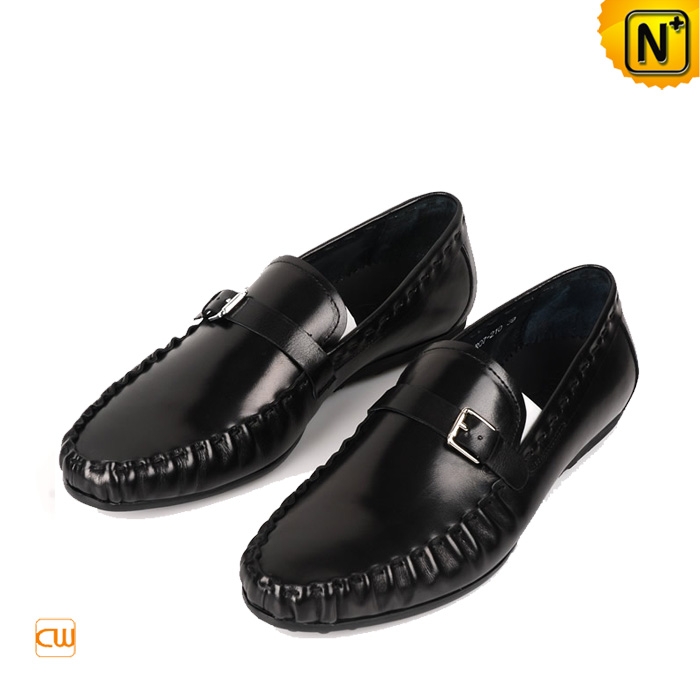 Leather Driving Loafers for Men cw709021 | Leather Loafers for Men