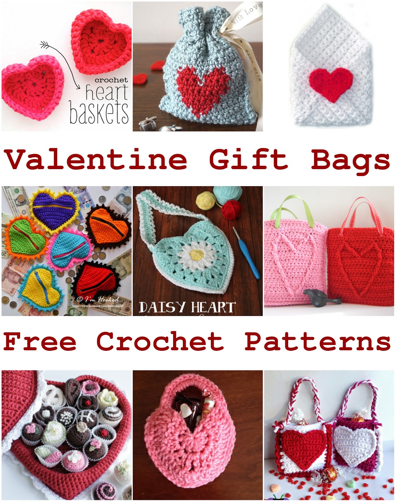 Crochet AF!: Valentine Gift Bags (and more!)