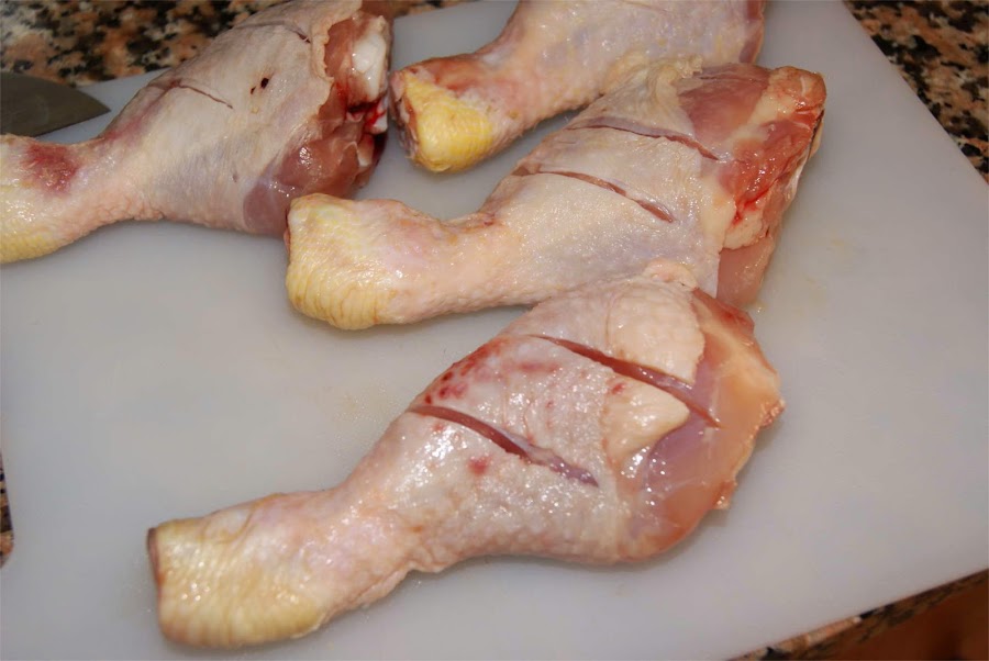 Pollo a la menta paso 2