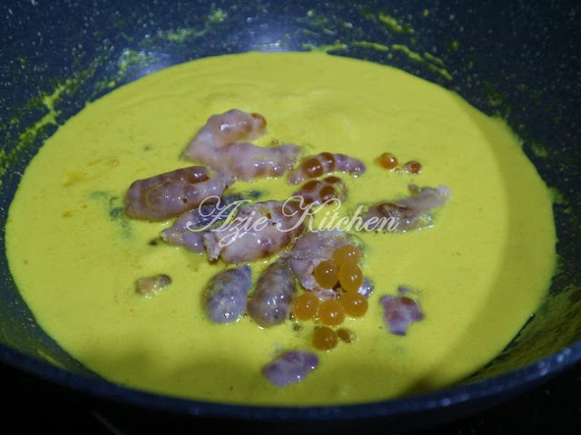 Telur Ikan Mayong Masak Lemak Cili Api