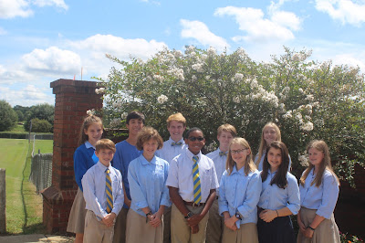 Knight Ambassadors Named at Montgomery Catholic&#039;s Middle School Campus 1