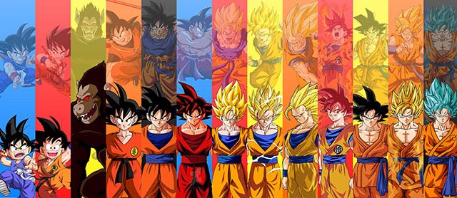 Esta é a diferença da transformação em Super Saiyajin normal e lendária em  Dragon Ball Super - Critical Hits