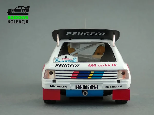 IXO RAC119 Peugeot 205 T16 E2, Zwycięzca Rajdu Akropolu 1986