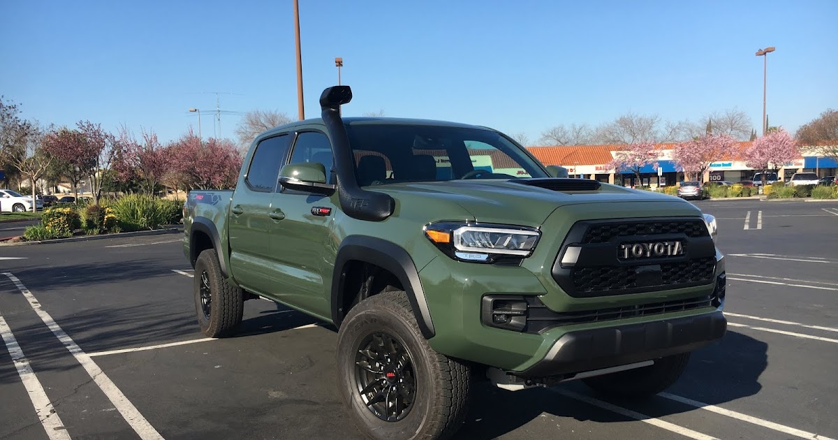 2020 Toyota Tacoma Trd Pro 4x4 Double Cab Whats With That Snorkel