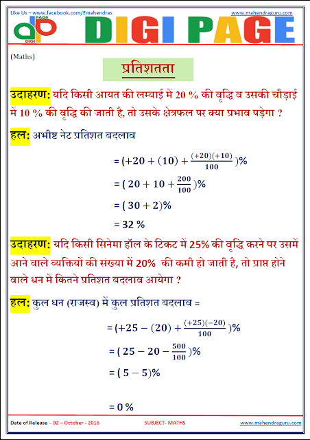 DP-Percentage -Maths -02-Oct-16 DP-Percentage -Maths -02-Oct-16