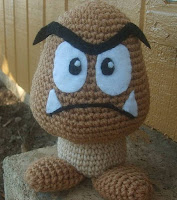 PATRON GRATIS GOMBA (MARIO BROS) AMIGURUMI 573