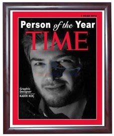 Kişiye Özel TIME Dergi Kapağı
