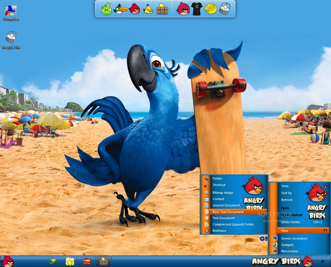 Windows bird. Angry Birds Windows 7. Angry Birds Windows 7 Themes. Angry Birds Theme for Windows 7.