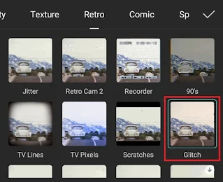 how to add glitch effect in capcut