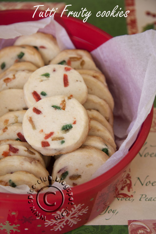Candied - Fruit Cookies or Arlecchini