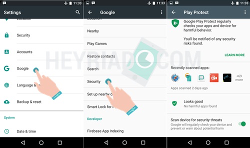 Cara Mengaktifkan Google Play Protect di Android