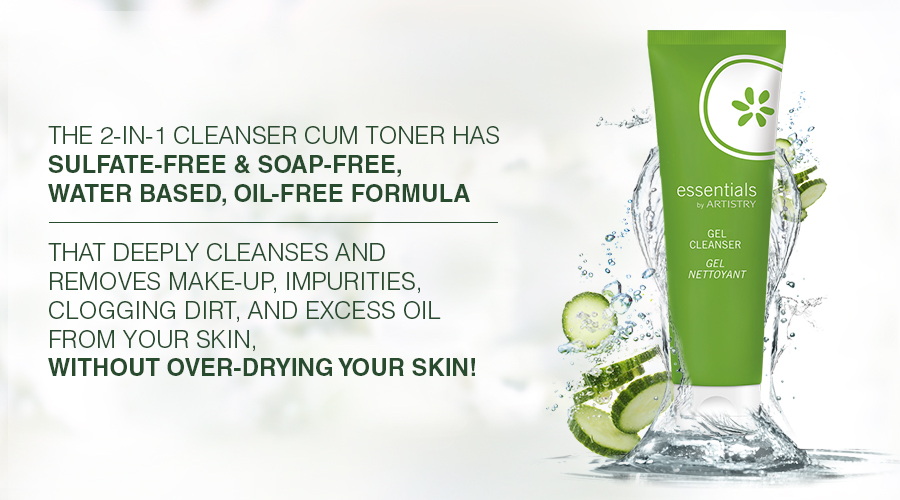 Think Like No Box Essentials by Artistry Gel Cleanser & Light Lotion