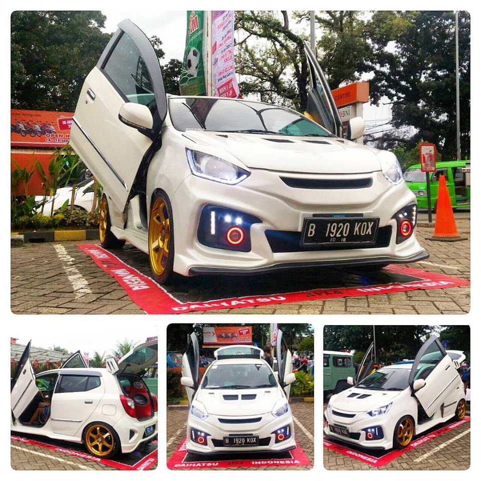 Gambar Modifikasi Bemper Mobil Ayla Sobat Modifikasi