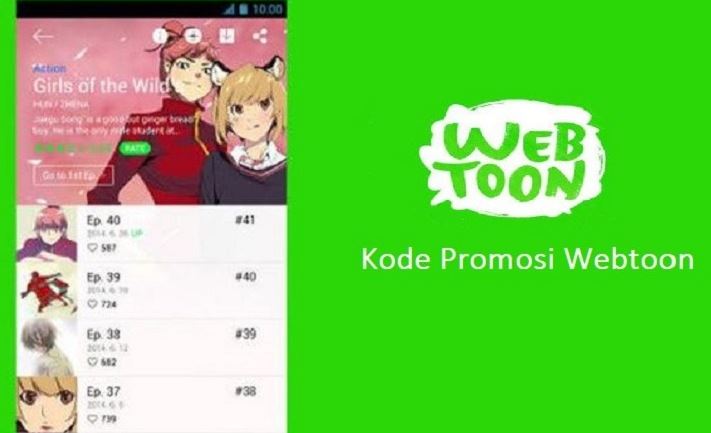 Kode promosi webtoon 2021