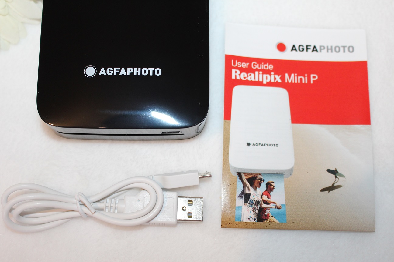 Agfa Photo Realipix Square P Blanche - Imprimante photo portable Bluetooth  - Imprimante portable - AGFA