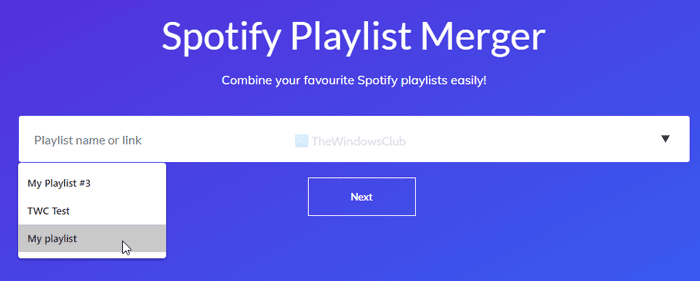 Spotifyで複数のプレイリストをマージする方法