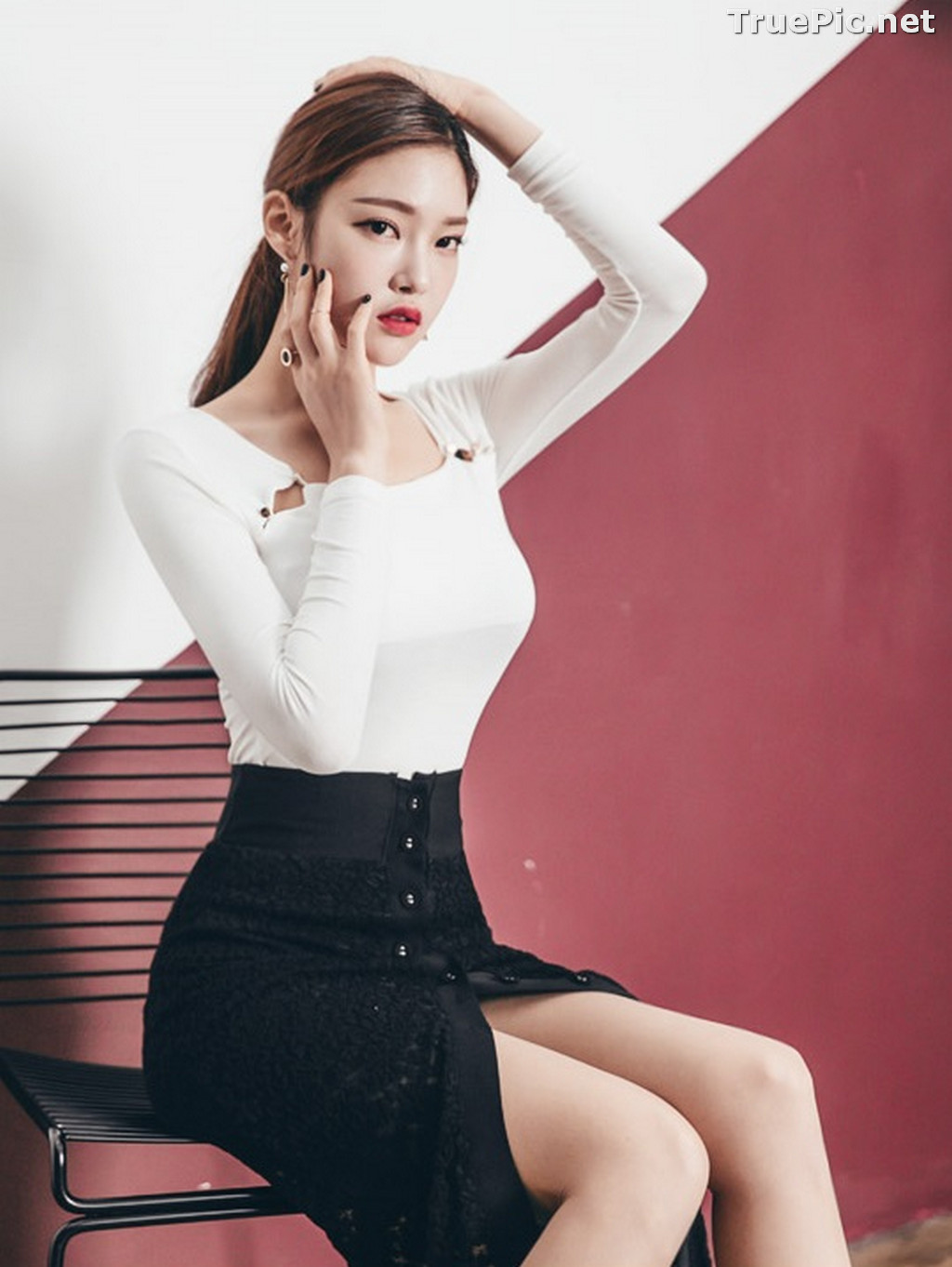 Image Korean Beautiful Model – Park Jung Yoon – Fashion Photography #9 - TruePic.net - Picture-48