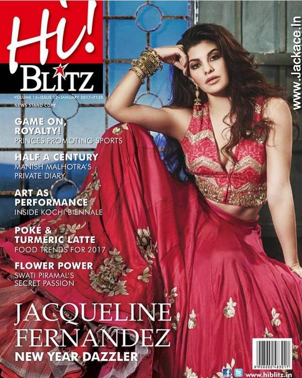 Jacqueline Fernandez On The Latest Cover Of Hi! BLITZ