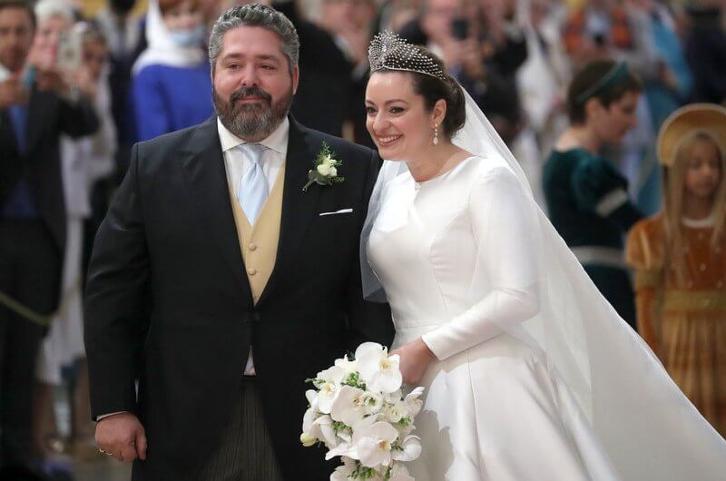 Grand Duke Romanov got married to Victoria Bettarini in Saint