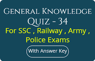 General Knowledge Quiz - 34