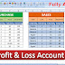 Profit And Loss Account Management Fully Automatically in Microsoft Excel By CFB