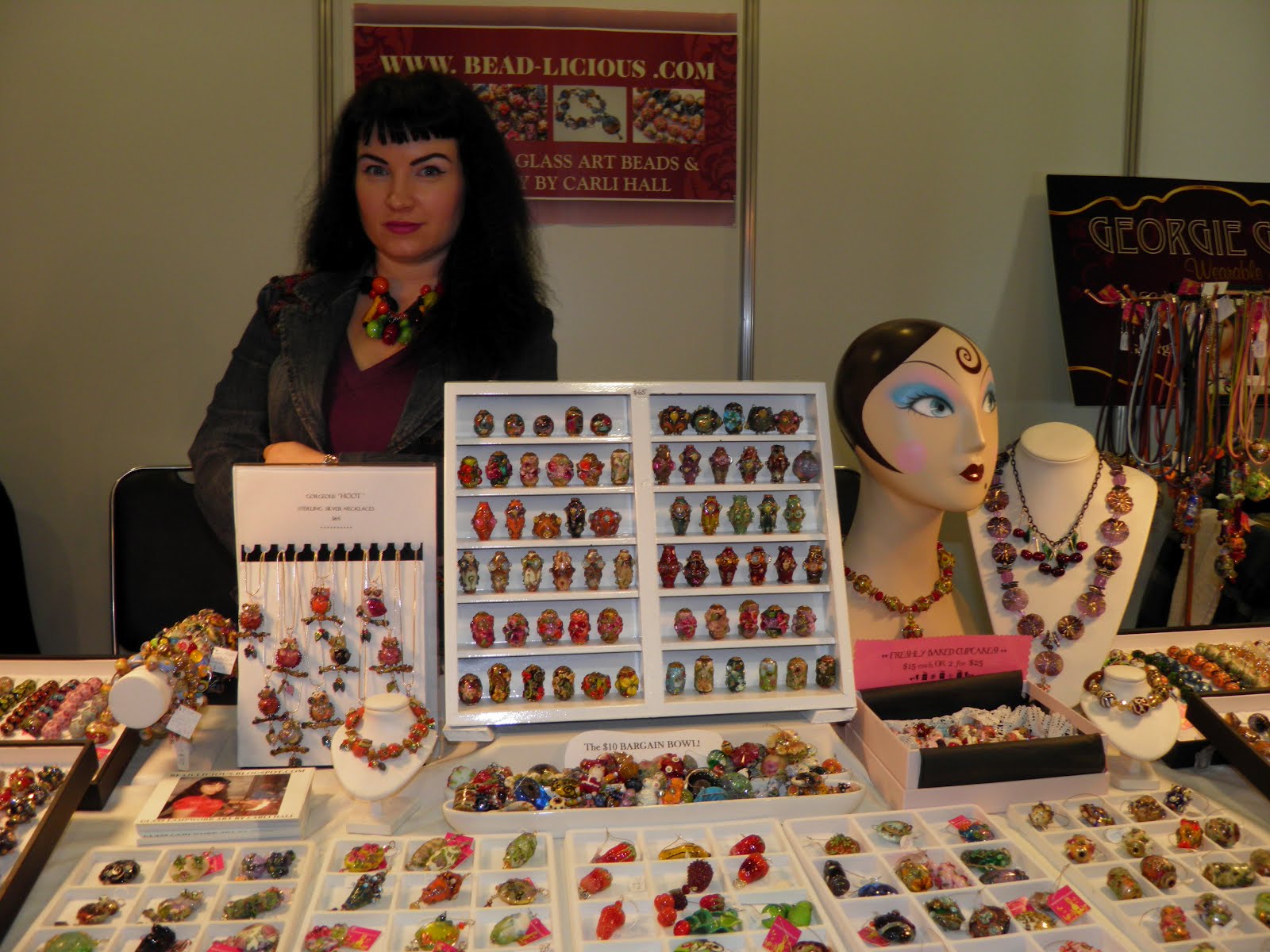 Beadlicious Lampwork Art Melbourne Bead and Gem Show
