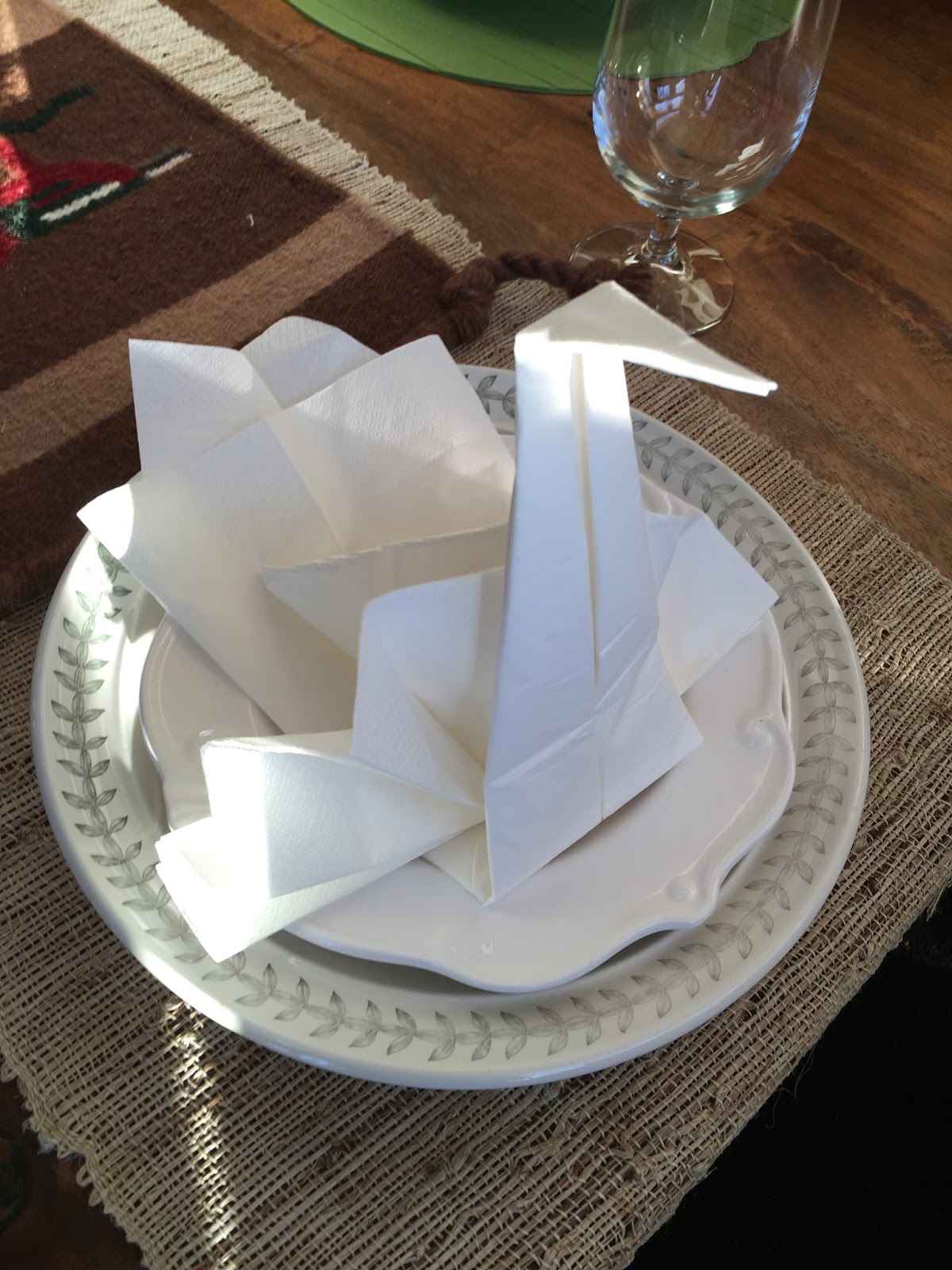 Make My Day Camp Turkey Napkin Folding