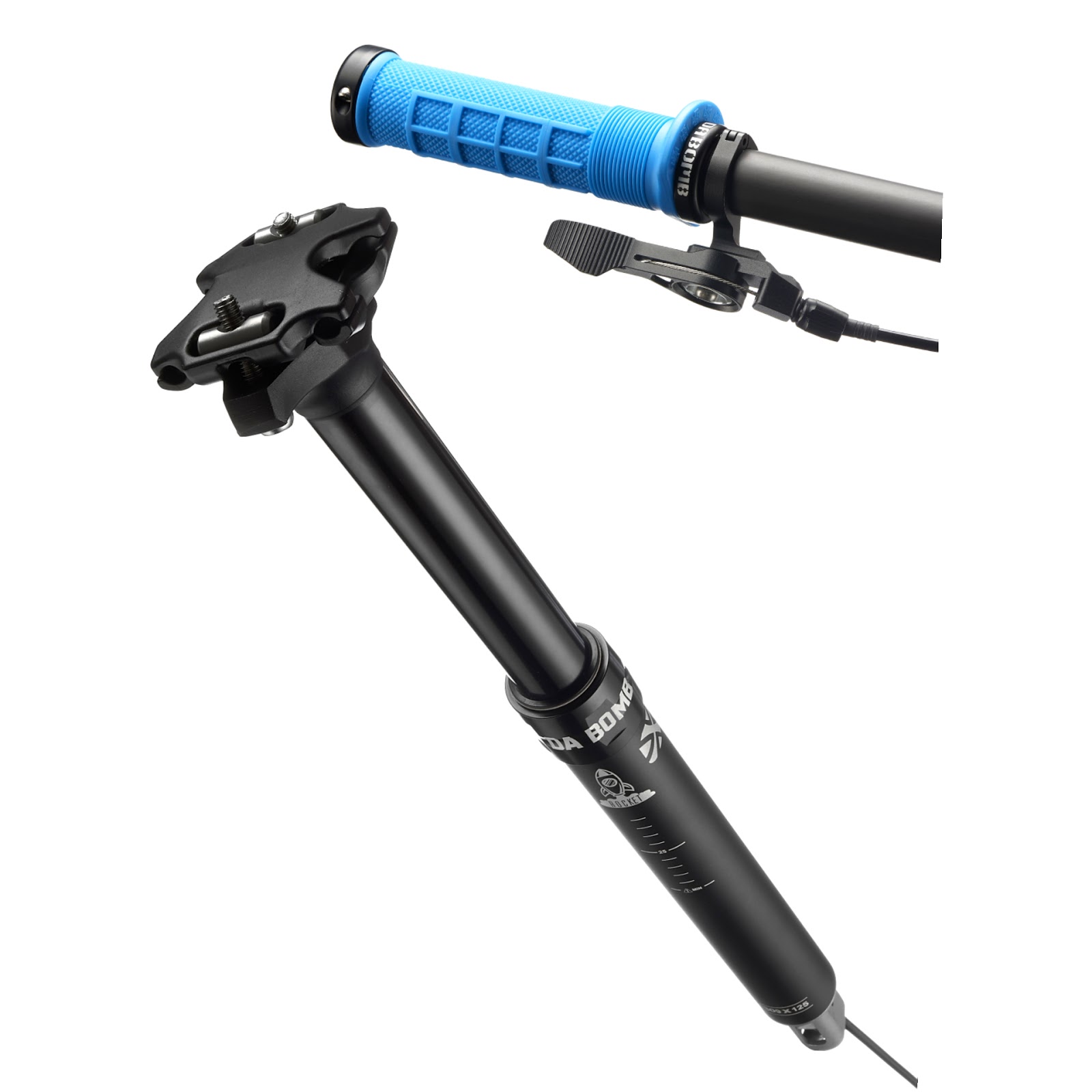 DA BOMB Bikes Extreme MTB Frames & Components DaBomb ROCKET Dropper