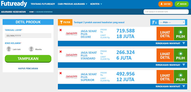 Perbandingan Asuransi Kesehatan 