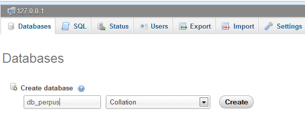 Cara Import Database Mysql Phpmyadmin  