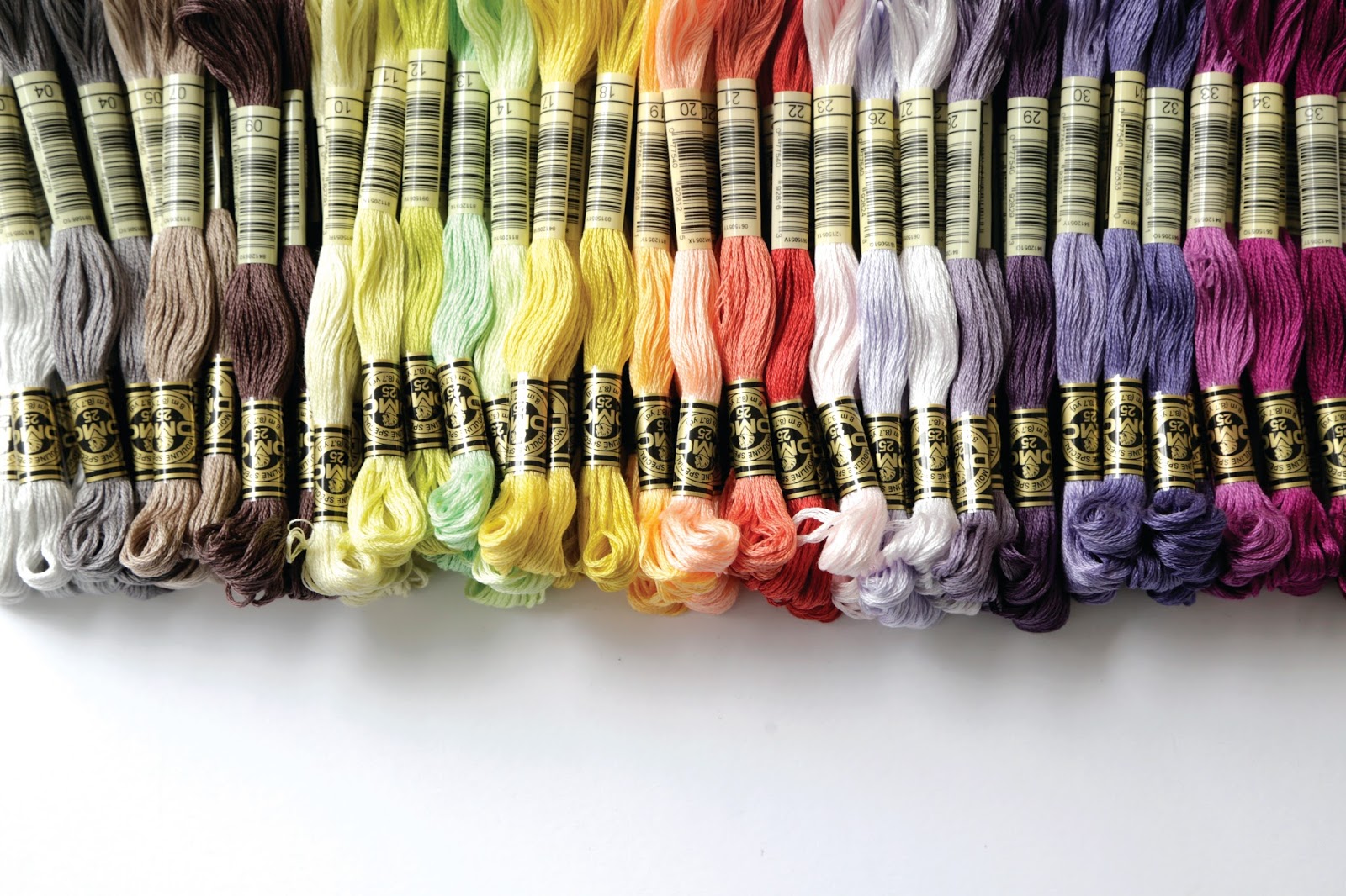 El blog de Dmc: 35 Nuevos colores de Mouliné Spécial: 500 colores para tus  bordados