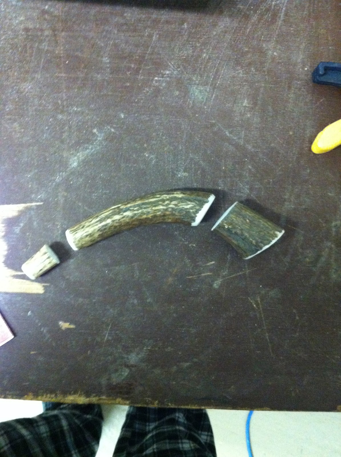 Up The Creek... Elk Antler Knife