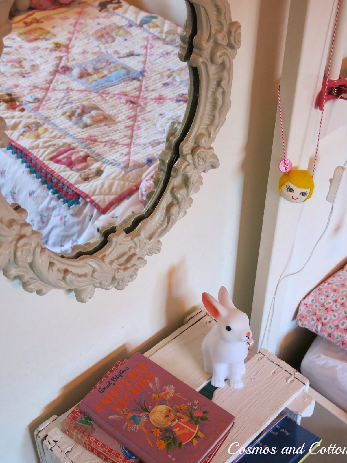 Cosmos and Cotton Nursery Rhyme Quilt