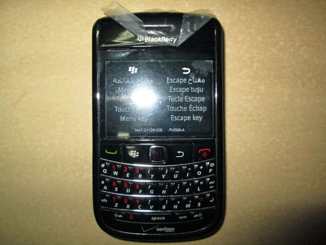 hape seken Blackberry 9650 essex