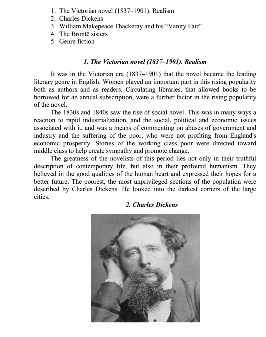 19th Century Literary Movements Realism