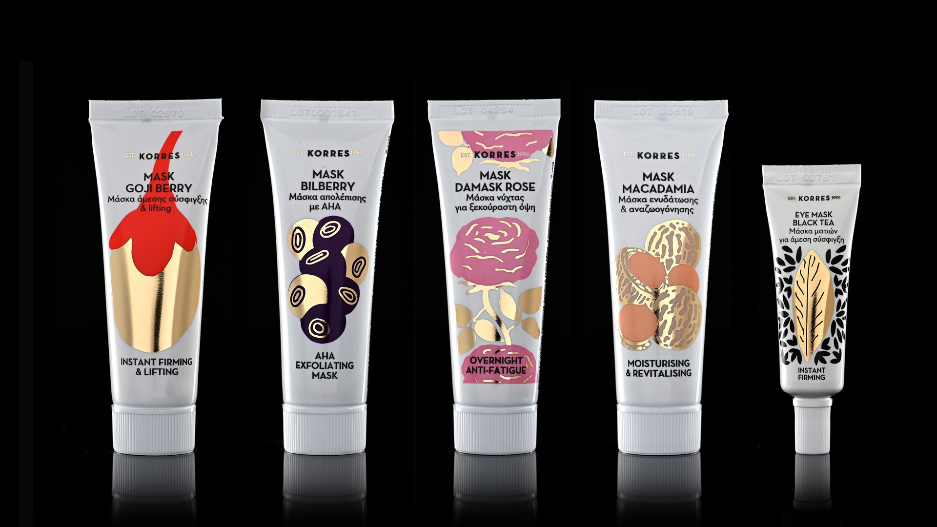 Korres Beauty Shots / Premium Packaging Of The World