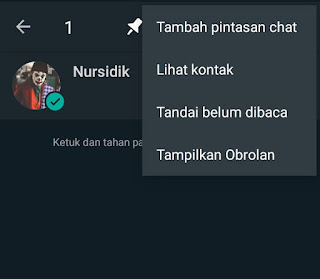 cara mengembalikan chat yang disembunyikan di whatsapp gb