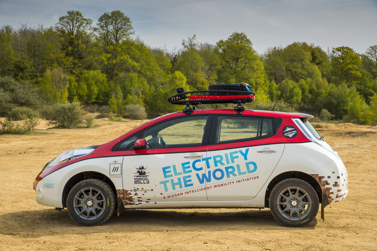 Nissan Leaf AllTerrain EV Charges Up For Mongol Rally [w/Video]