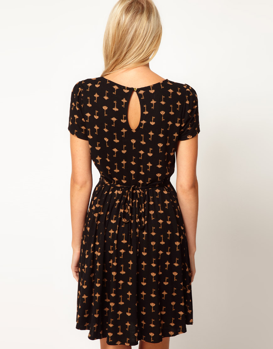 Fashion For Linda Oasis Key Print Dress and Key Heart Print Dress