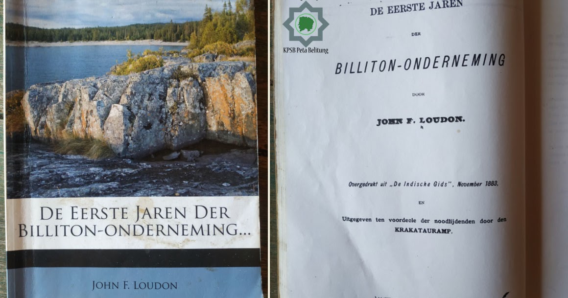Resensi Buku De Eerste Jaren Der Billiton Onderneming Komunitas Peta Belitung