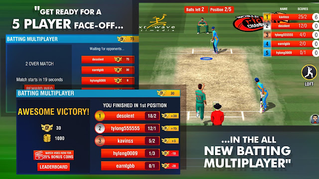 Download World Cricket Championship 2 Mod Apk