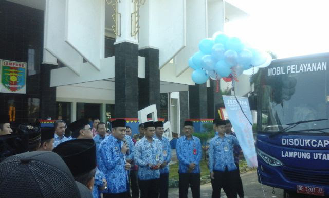 Lampura Lounching Mobil Online Pertama di Lampung