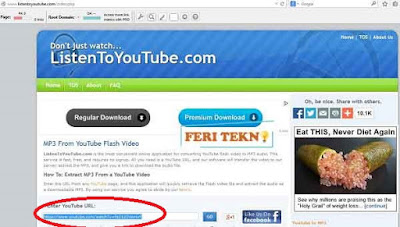 Download mp3 dari youtube - feri tekno