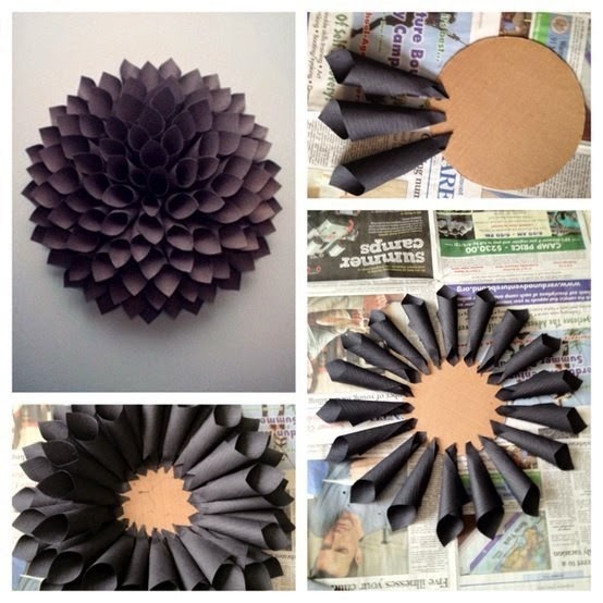 How to Make Construction Paper Flowers - Creative Ramblings