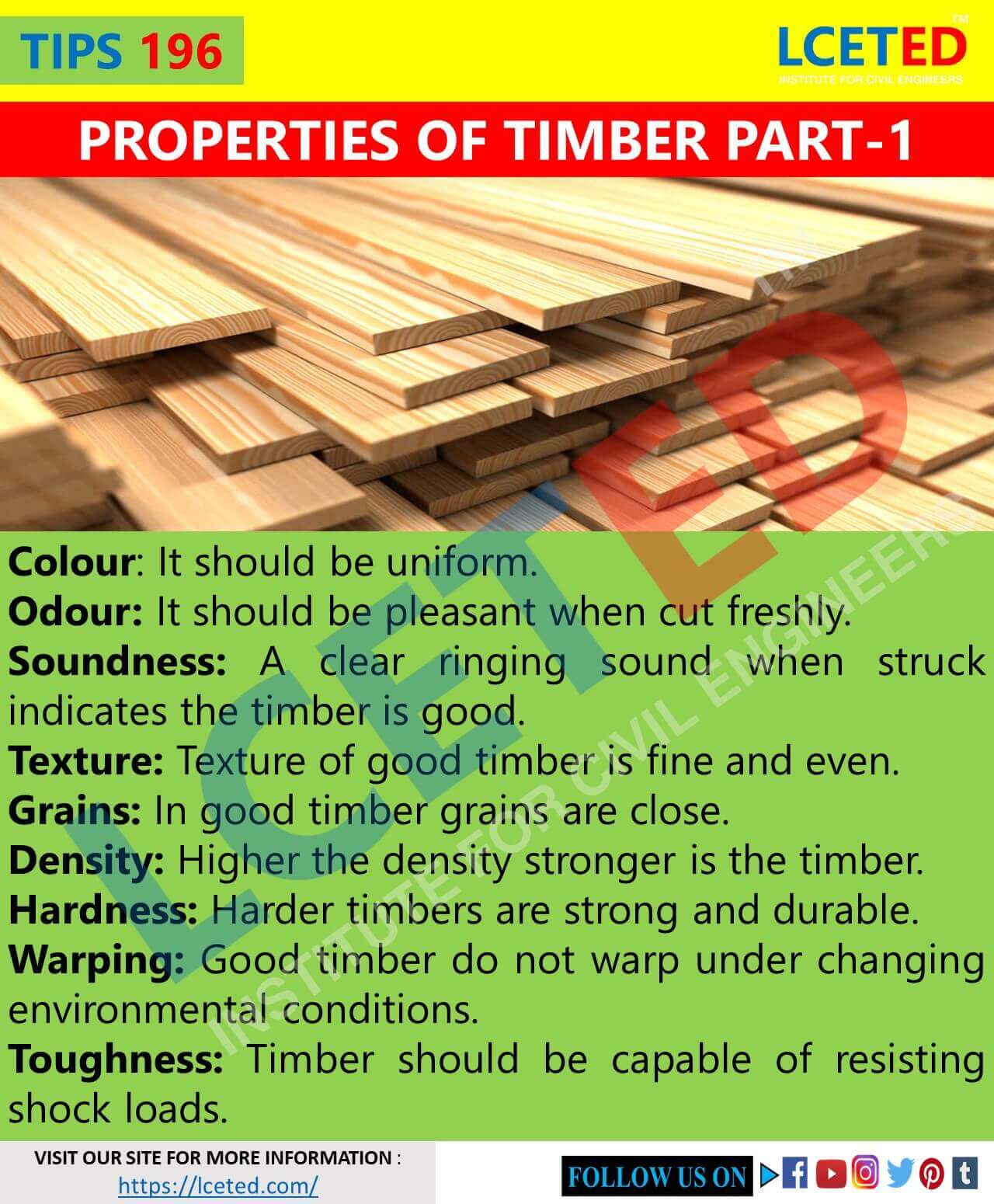 What Is Timber? And Characteristics Of Good Timber LCETED lceted